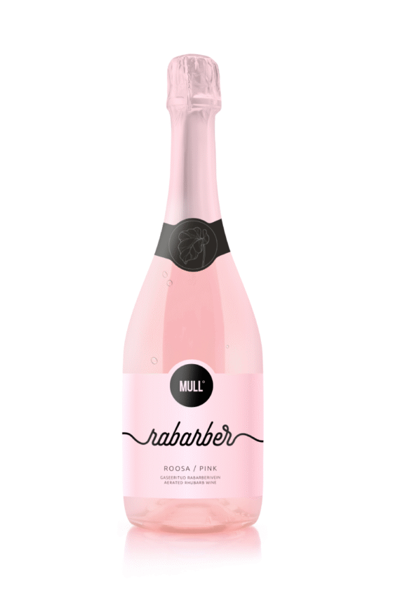 MULL 2025 vahuvein roosa Rabarber 75cl