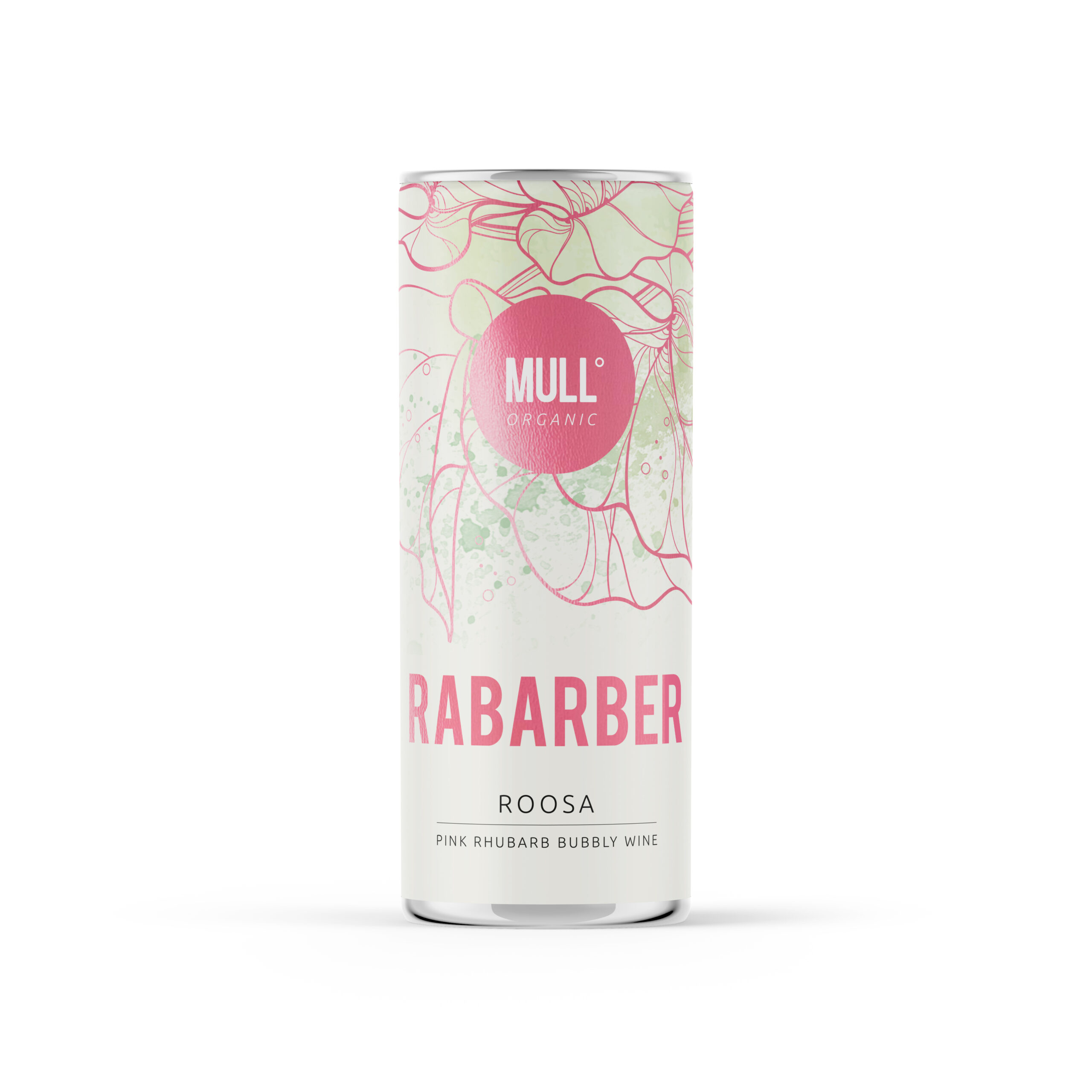 MULL Rabarber roosa